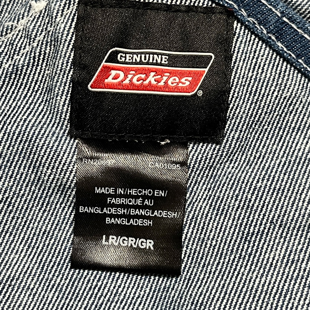 Genuine Dickies Men's Relaxed Fit Ultra Tough Workwear Bib Overalls - Picture 9 of 12